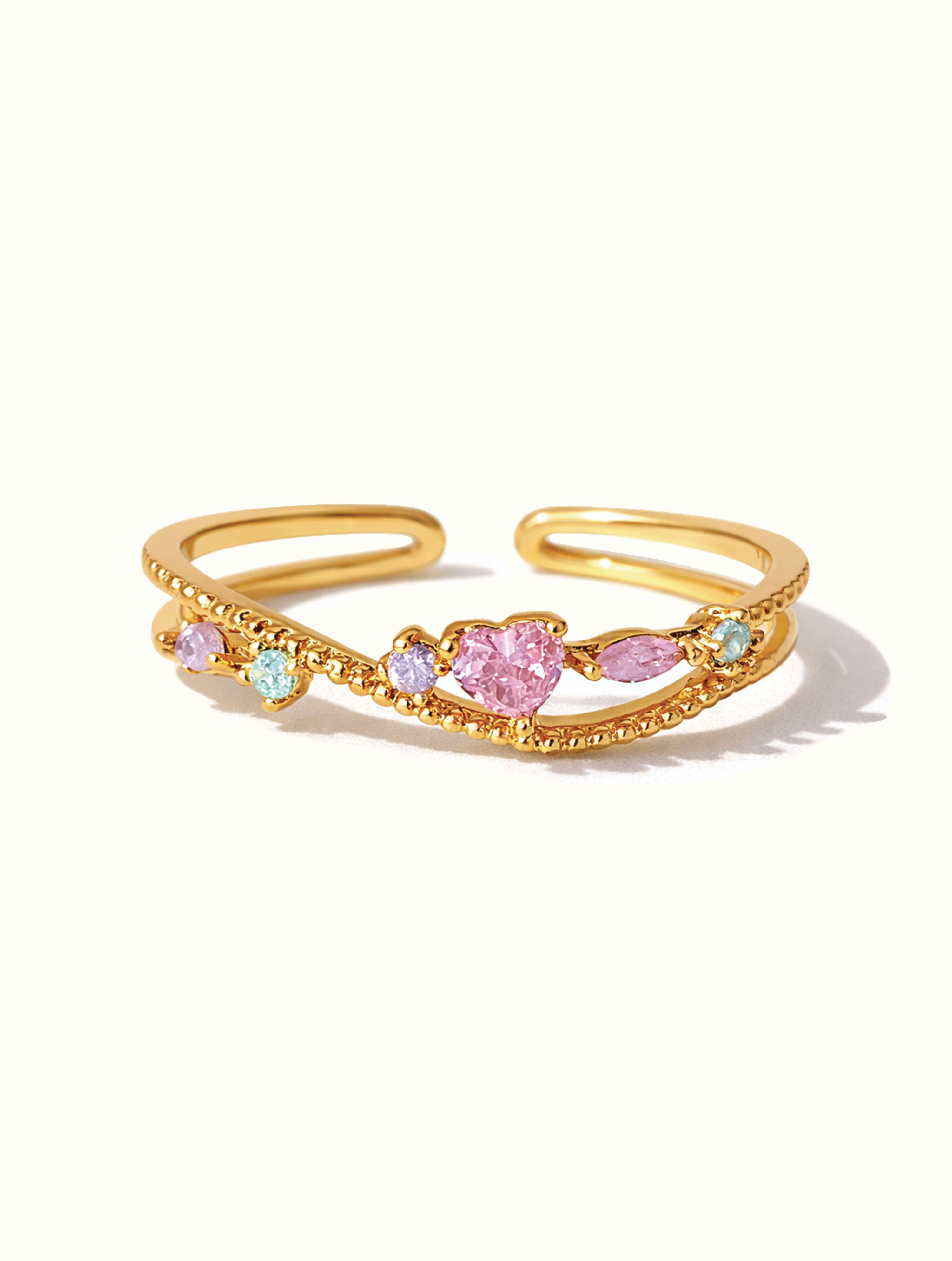 Ferris Heart Ring