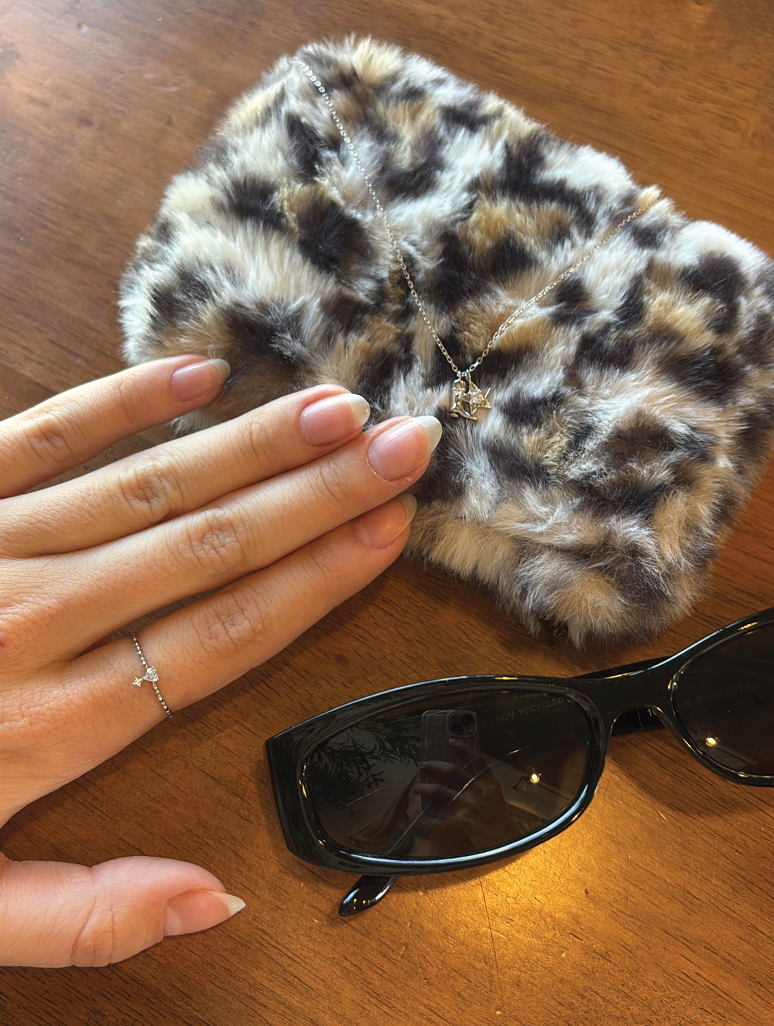 Mariana Delicate Heart Ring - Silver