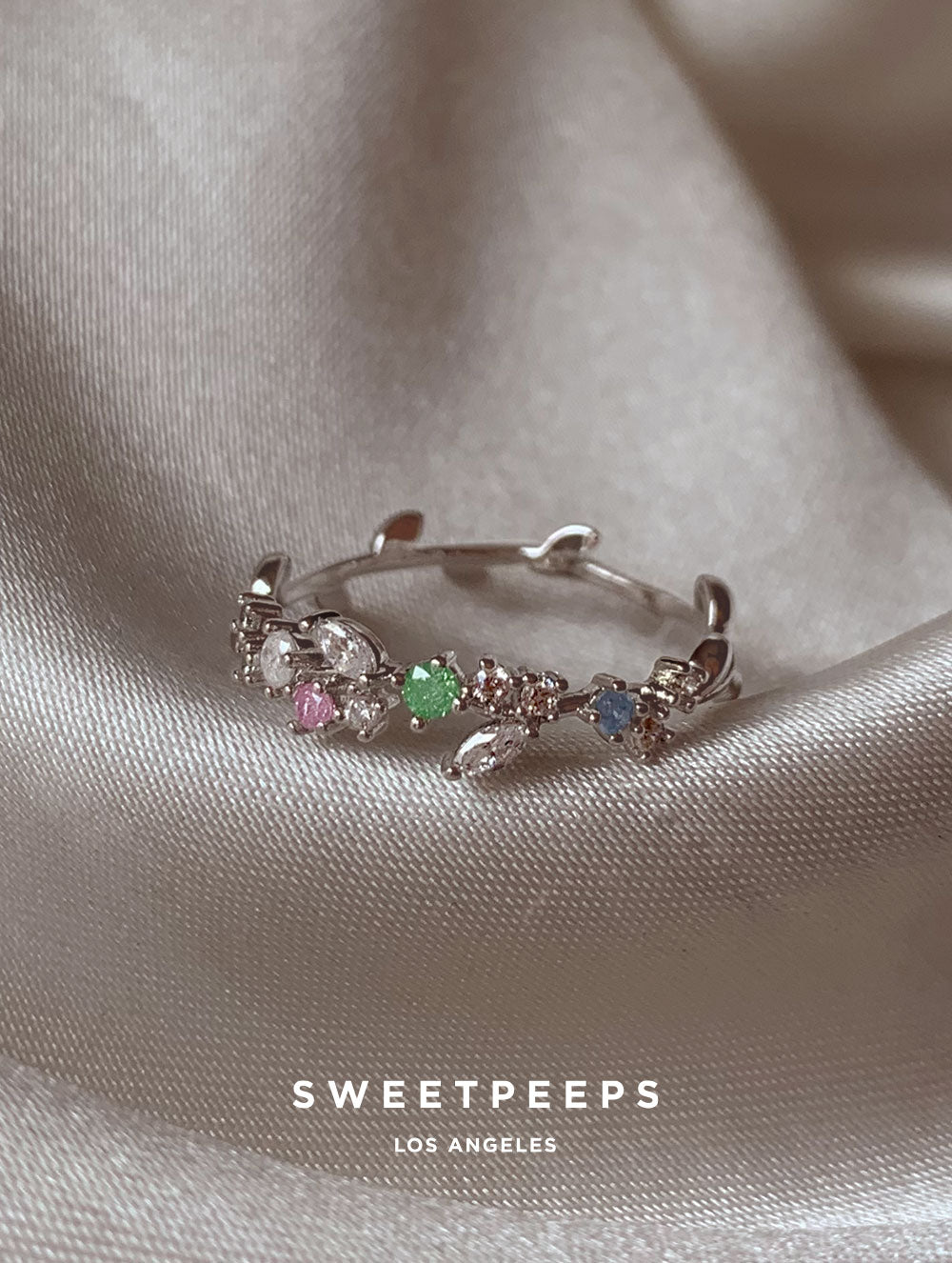 Ronnie Leaf Ring - Silver