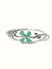 Remington Floral Ring - Silver