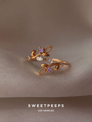 Paisley Leaf Ring