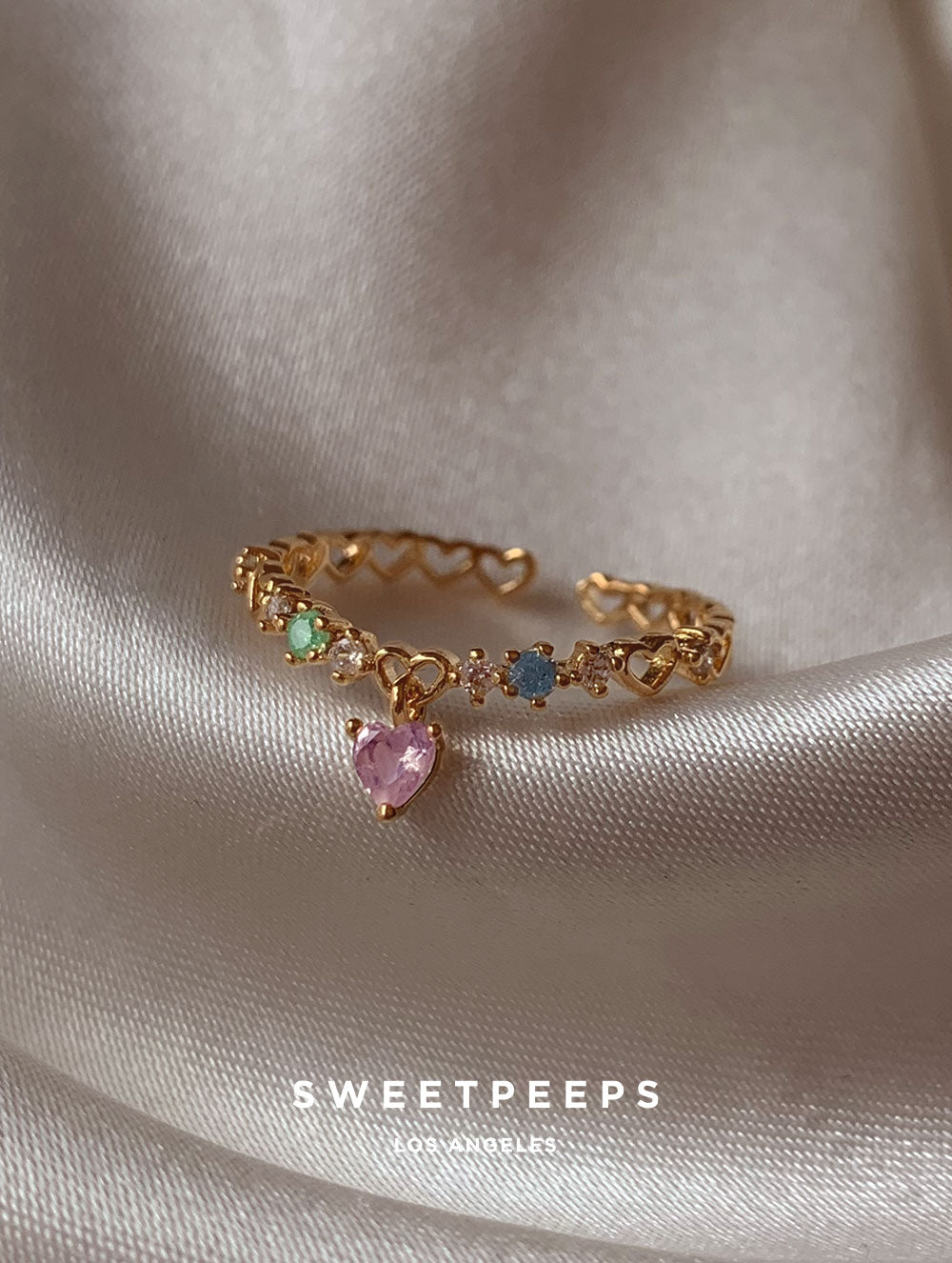 Polina Heart Ring