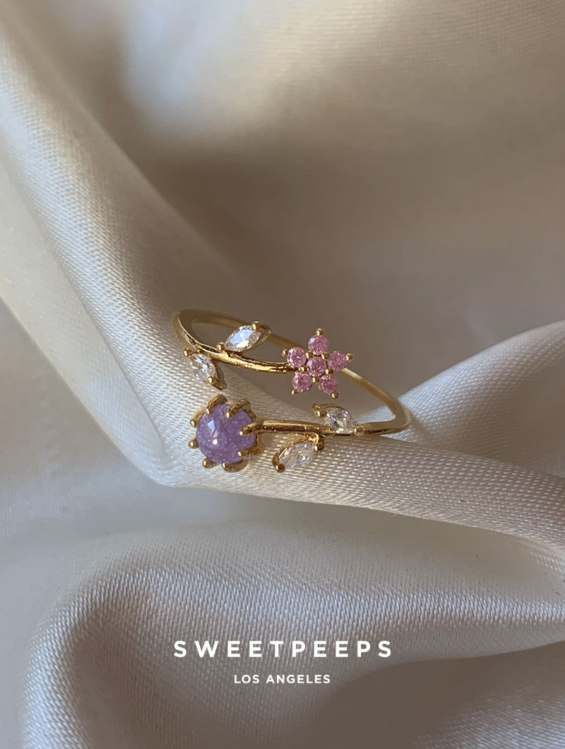 Sasha Twilight Purple Ring