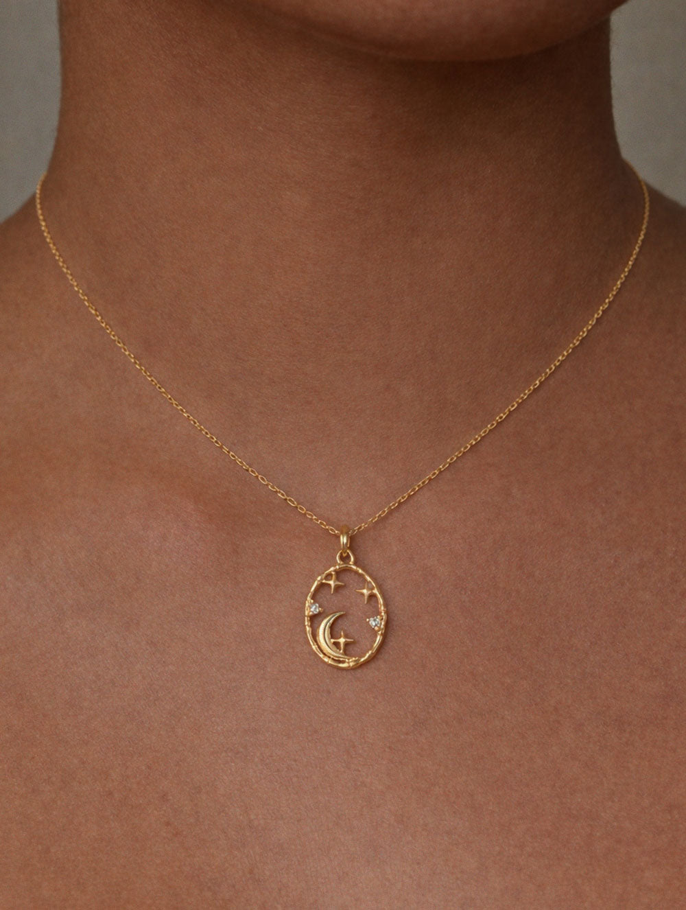 Wild Moon Crystal Necklace