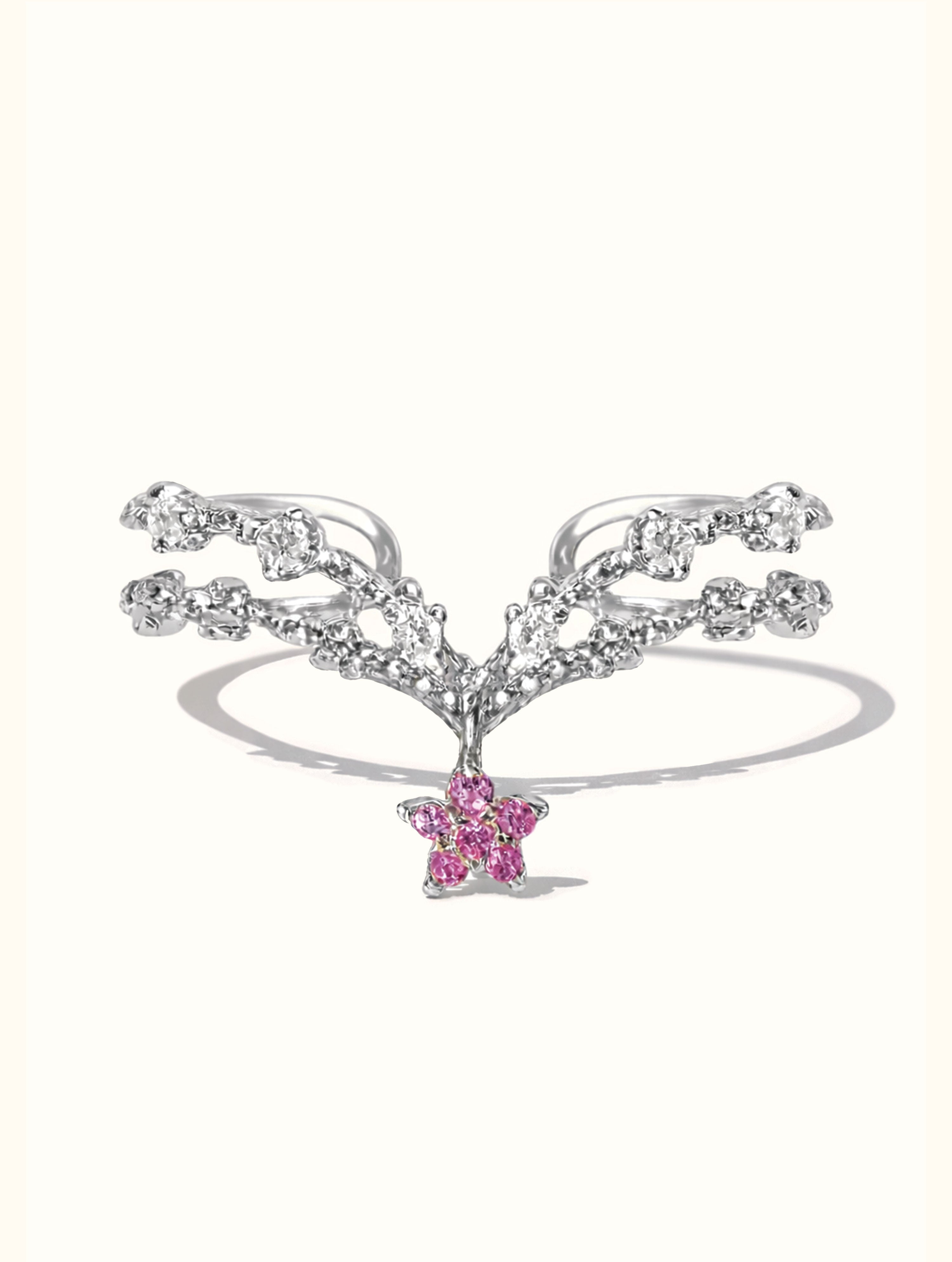 Antonia Star Ring - Silver