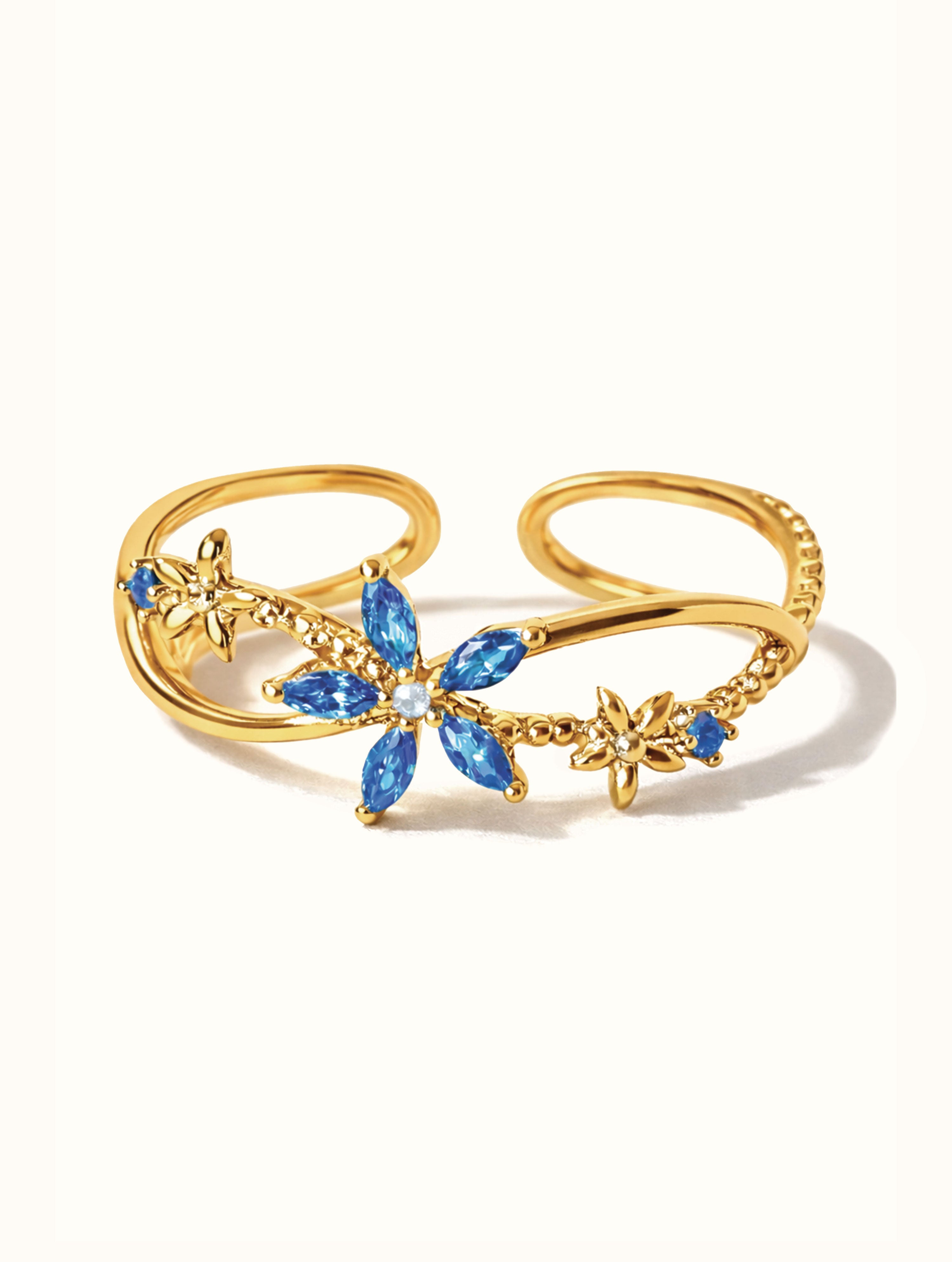 Bluebell Floral Ring