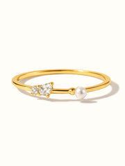 Effie Thin Pearl Ring