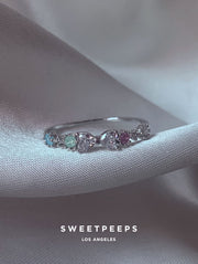 Remmy Ribbon Ring - Silver