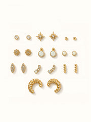 Opal Stud Set