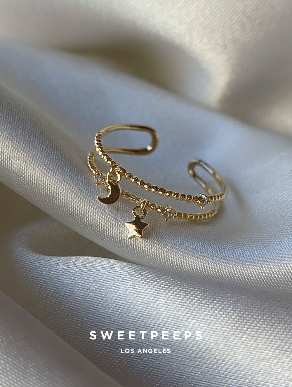 Annalise Star Charm Ring