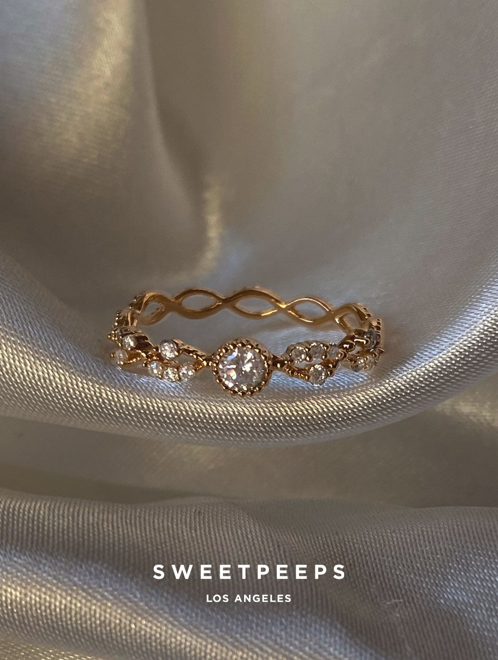 Cecilia Crystal Ring