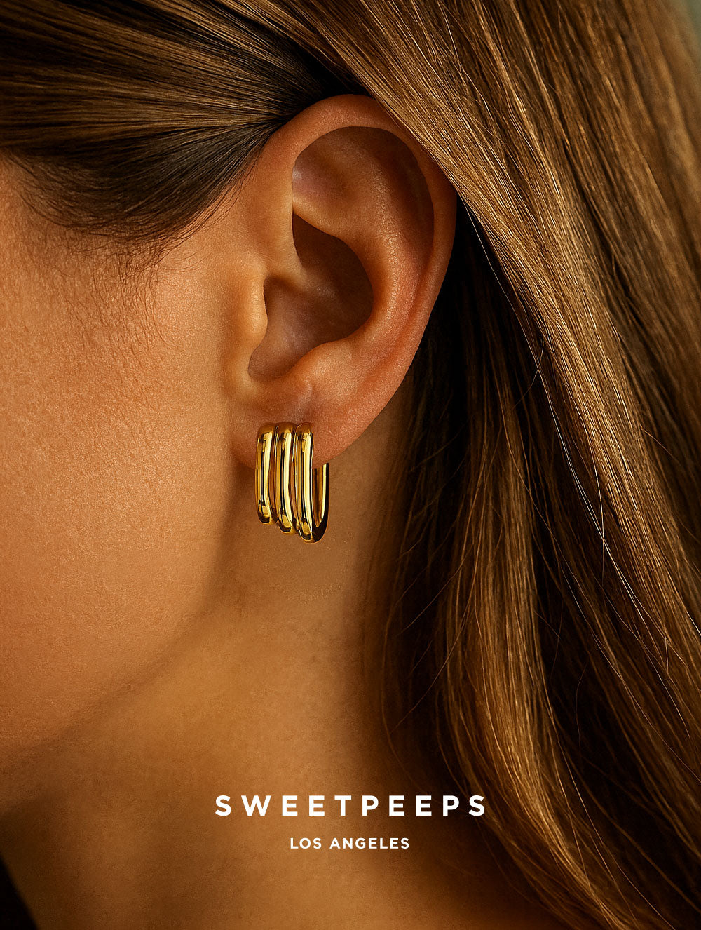 Minimal 3-Hoop Studs