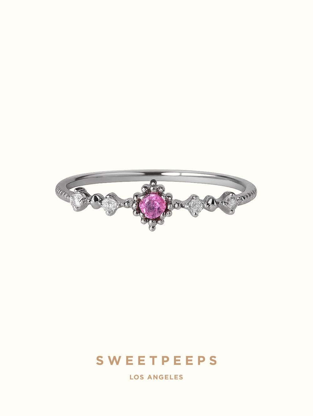 Rue Throne Ring - Silver