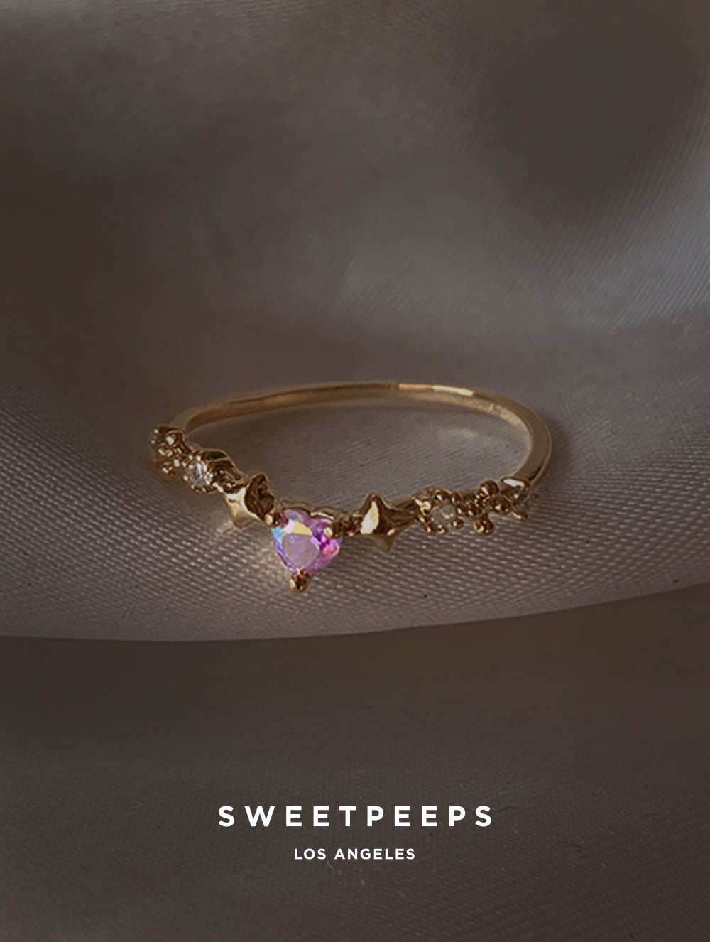 Talia Sailor Heart Ring