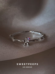 Alex Sweet Daisy Ring - Silver