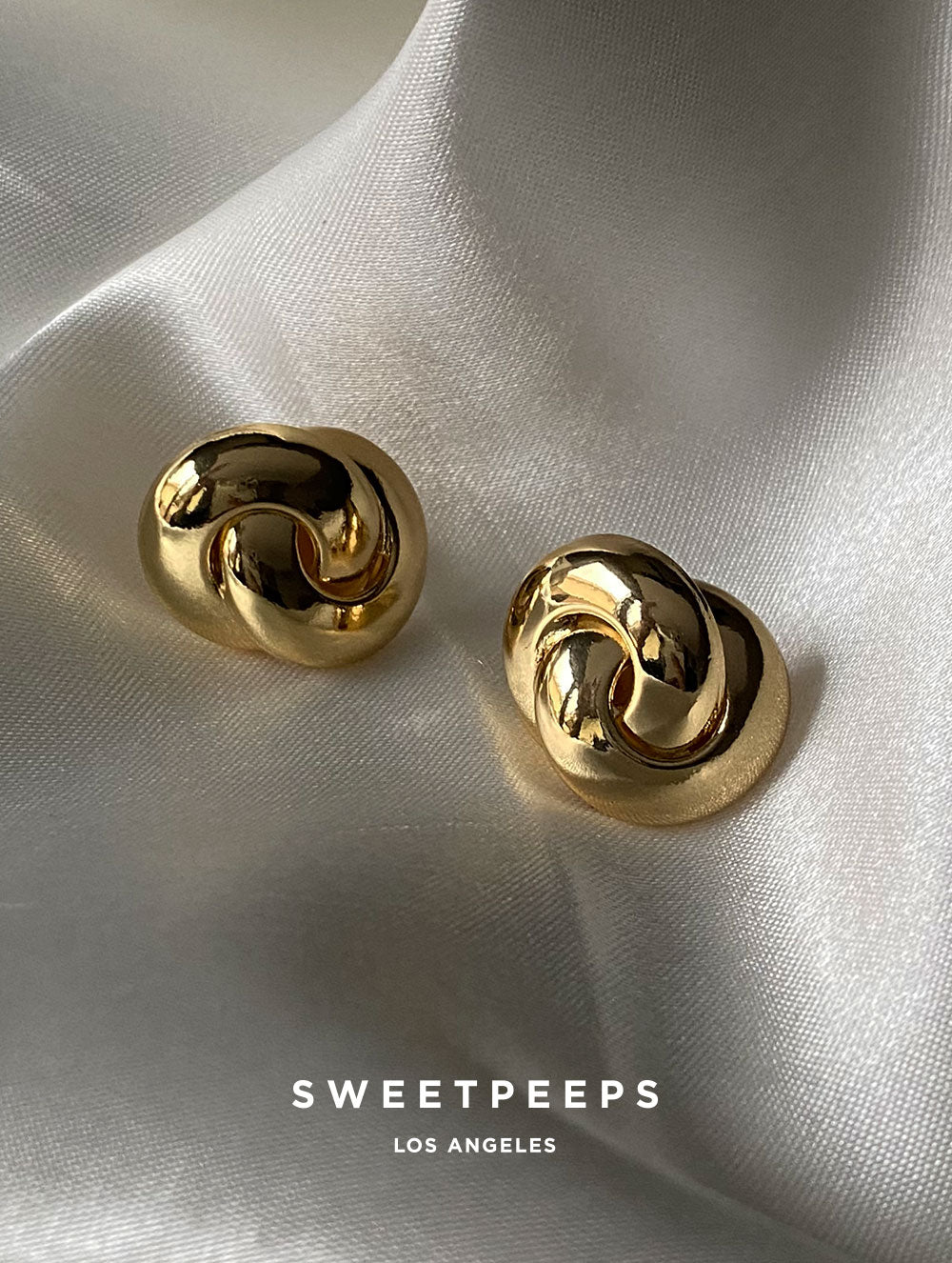 Classic Croissant Studs