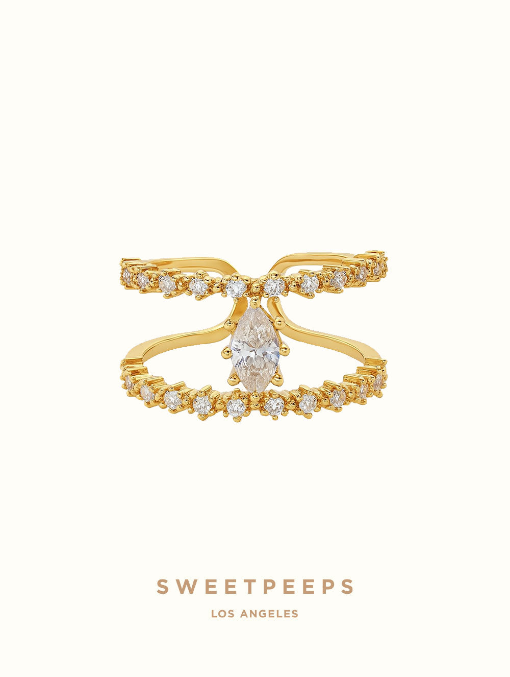 Aralyn Double Band Ring