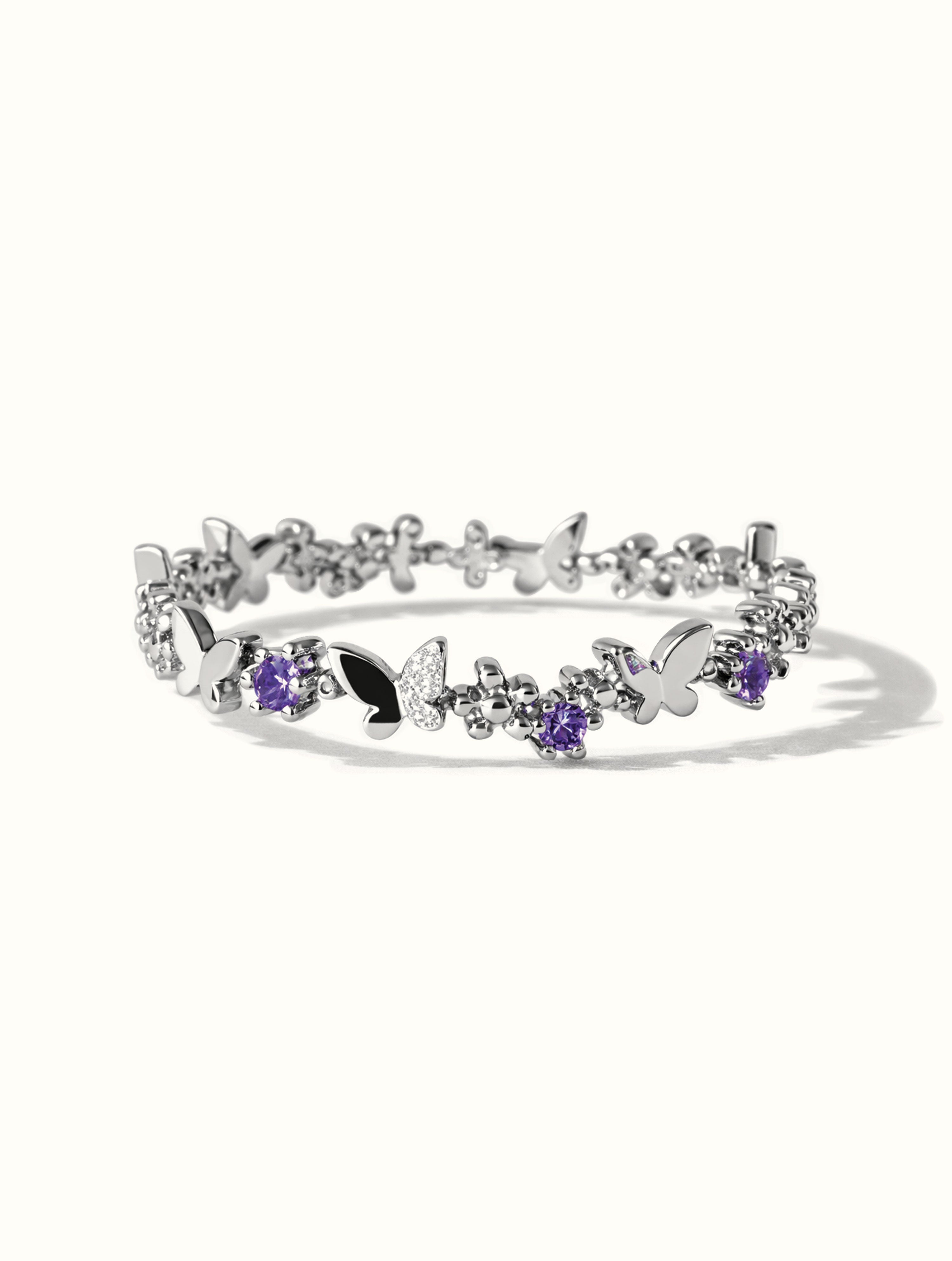 Vienna Butterfly Ring - Silver