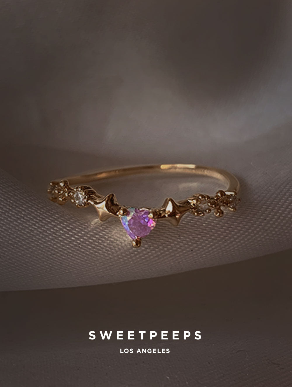 Talia Sailor Heart Ring