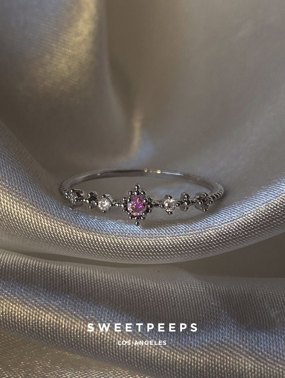Rue Throne Ring - Silver