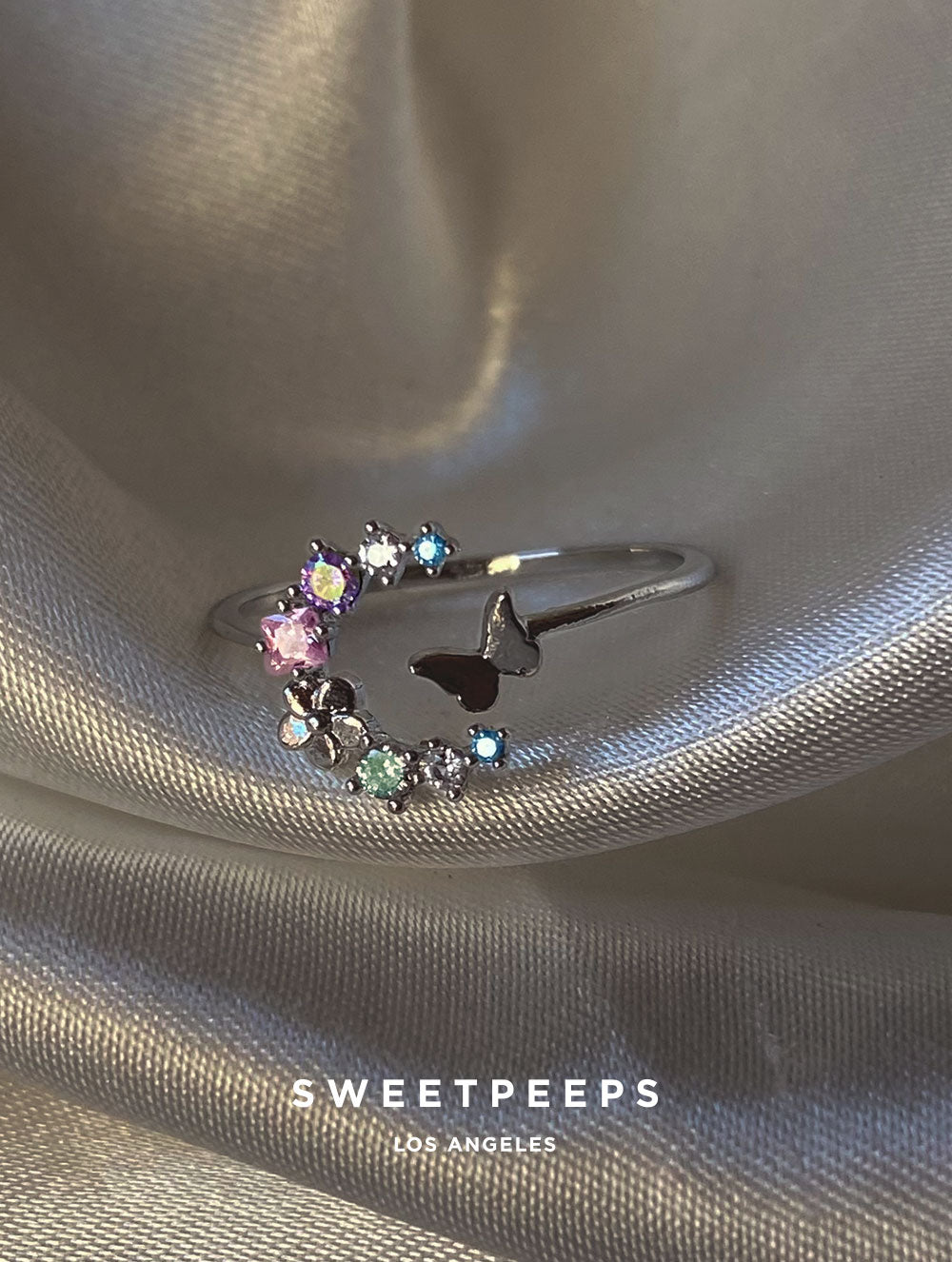Lillian Garden Ring - Silver