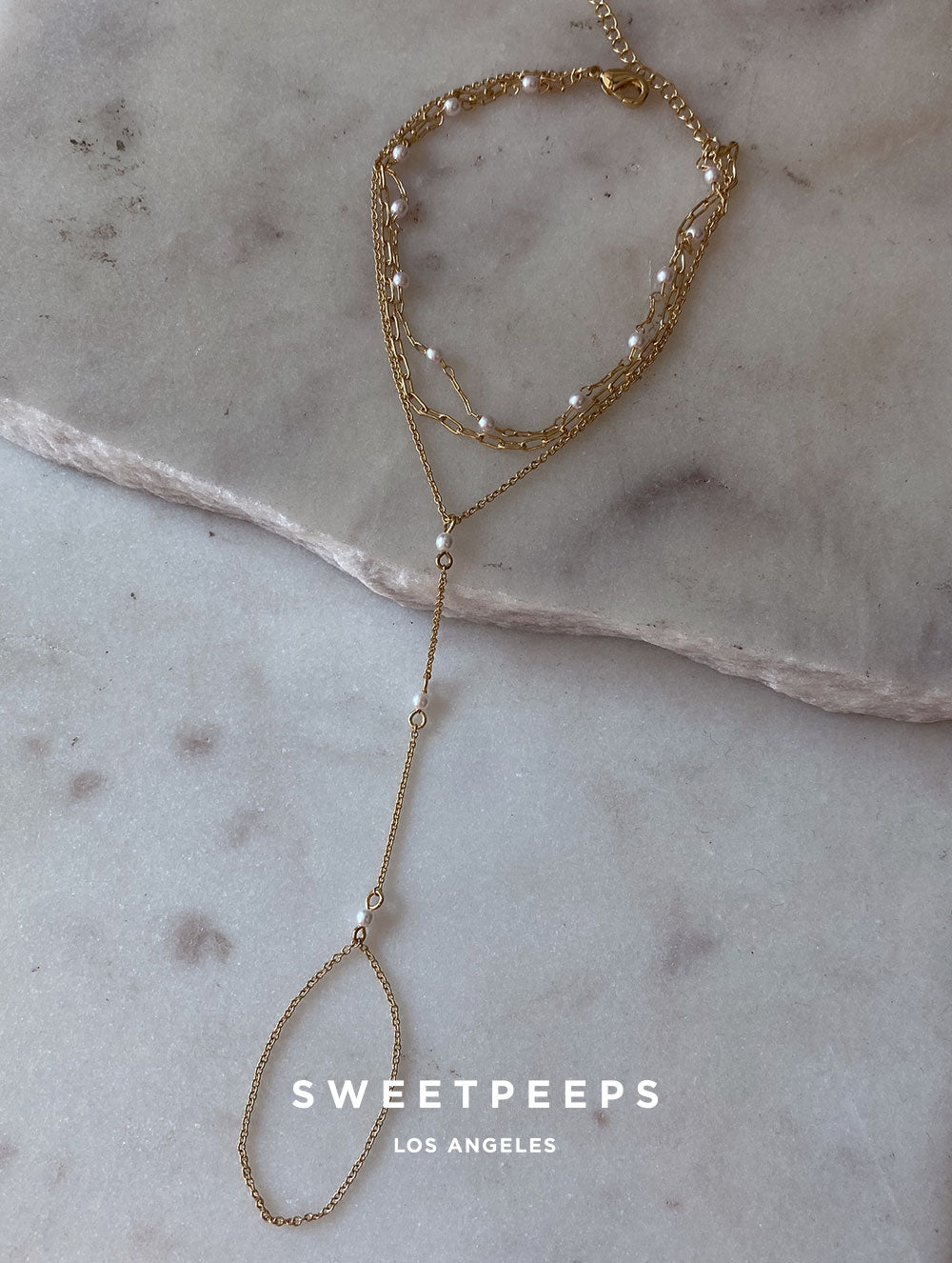 Ravena Hand Chain Bracelet