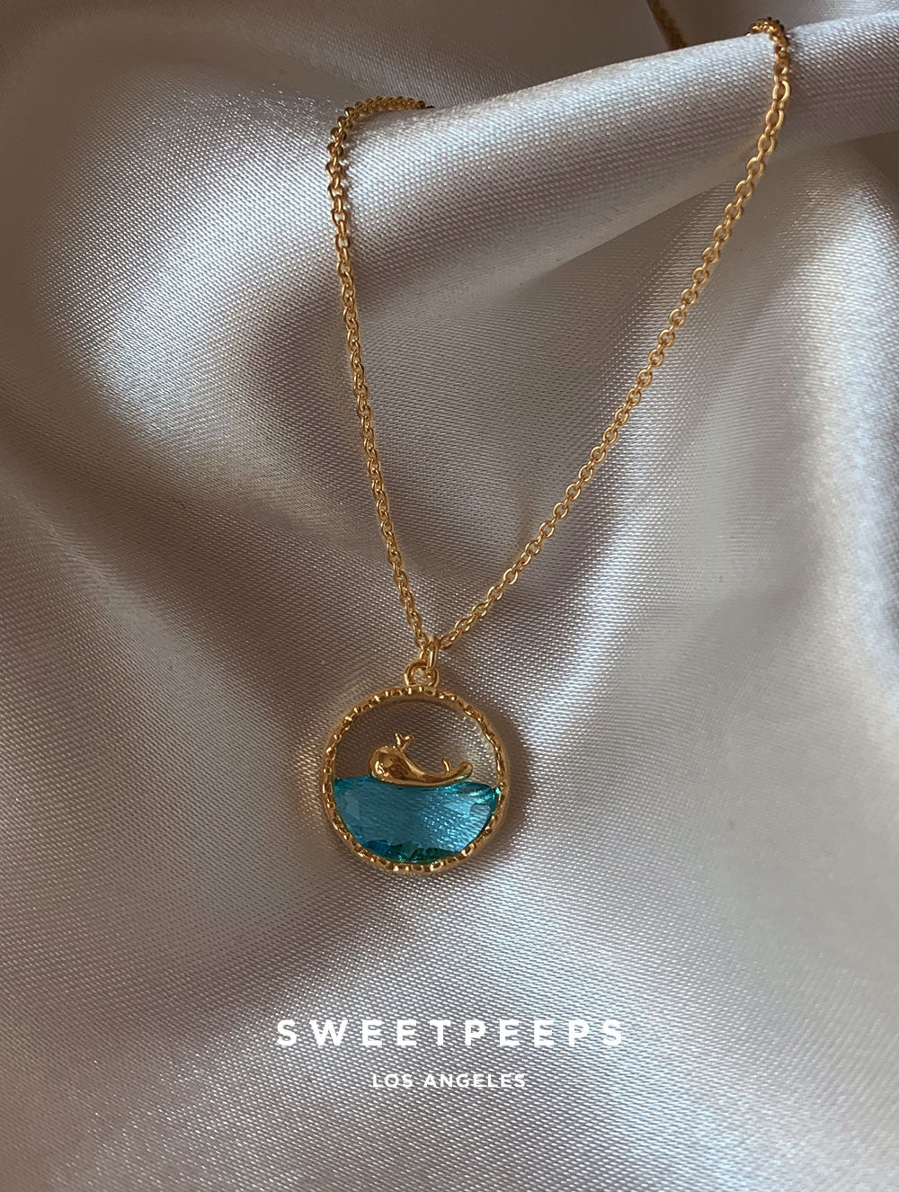 Emerie Blue Necklace