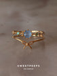 Ribbon Blue Gem Ring – SP Inc.