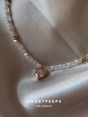 Oakleigh Heart Beaded Necklace