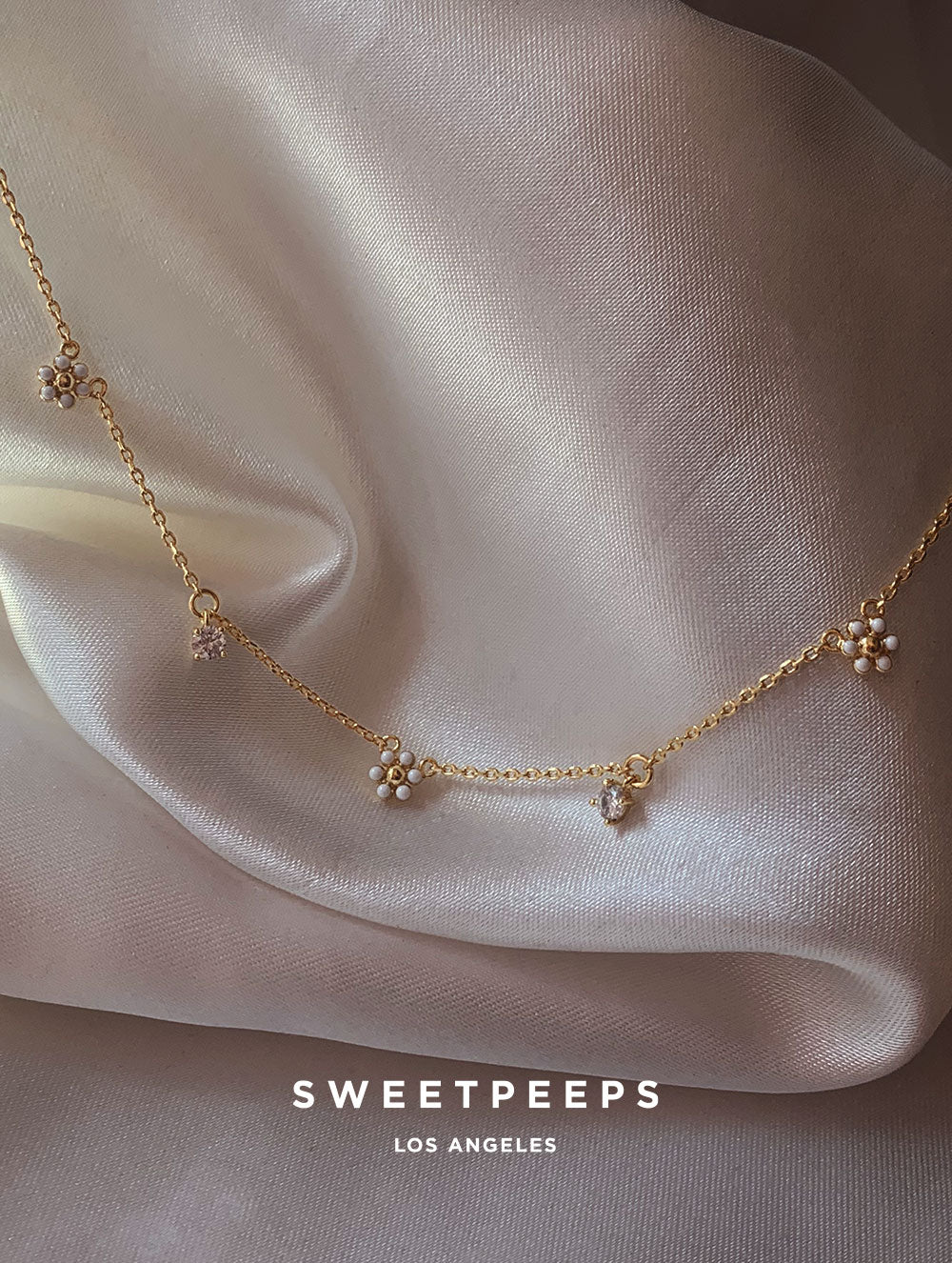Hibiscus Charm Necklace