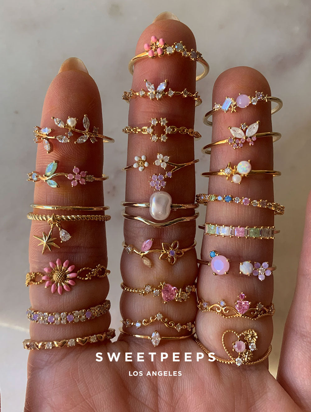 Ballerina Core Pearl Ring