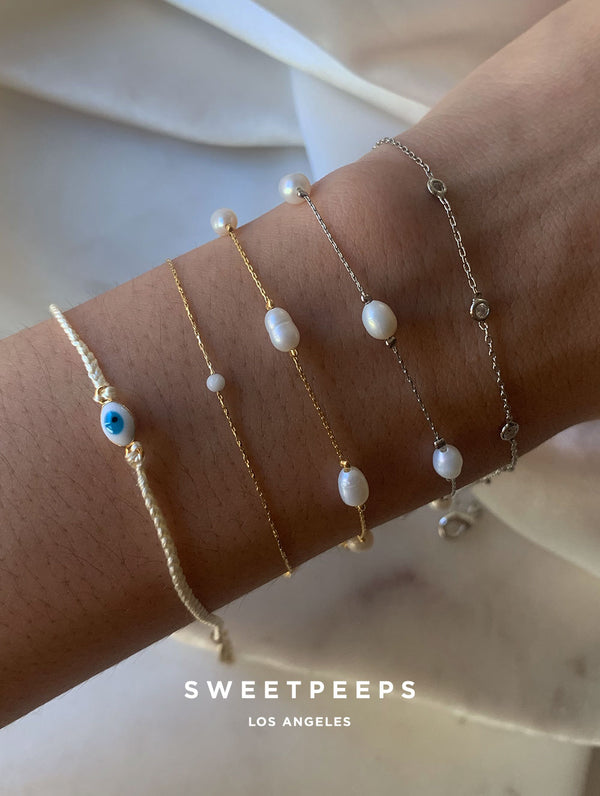 Sienna Pearl Encrusted Bracelet