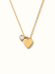 Classic Heart Charm Necklace