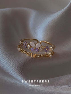 Yelina Intricate Butterfly Ring