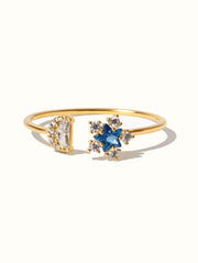 Sapphire Lucky Stars Ring