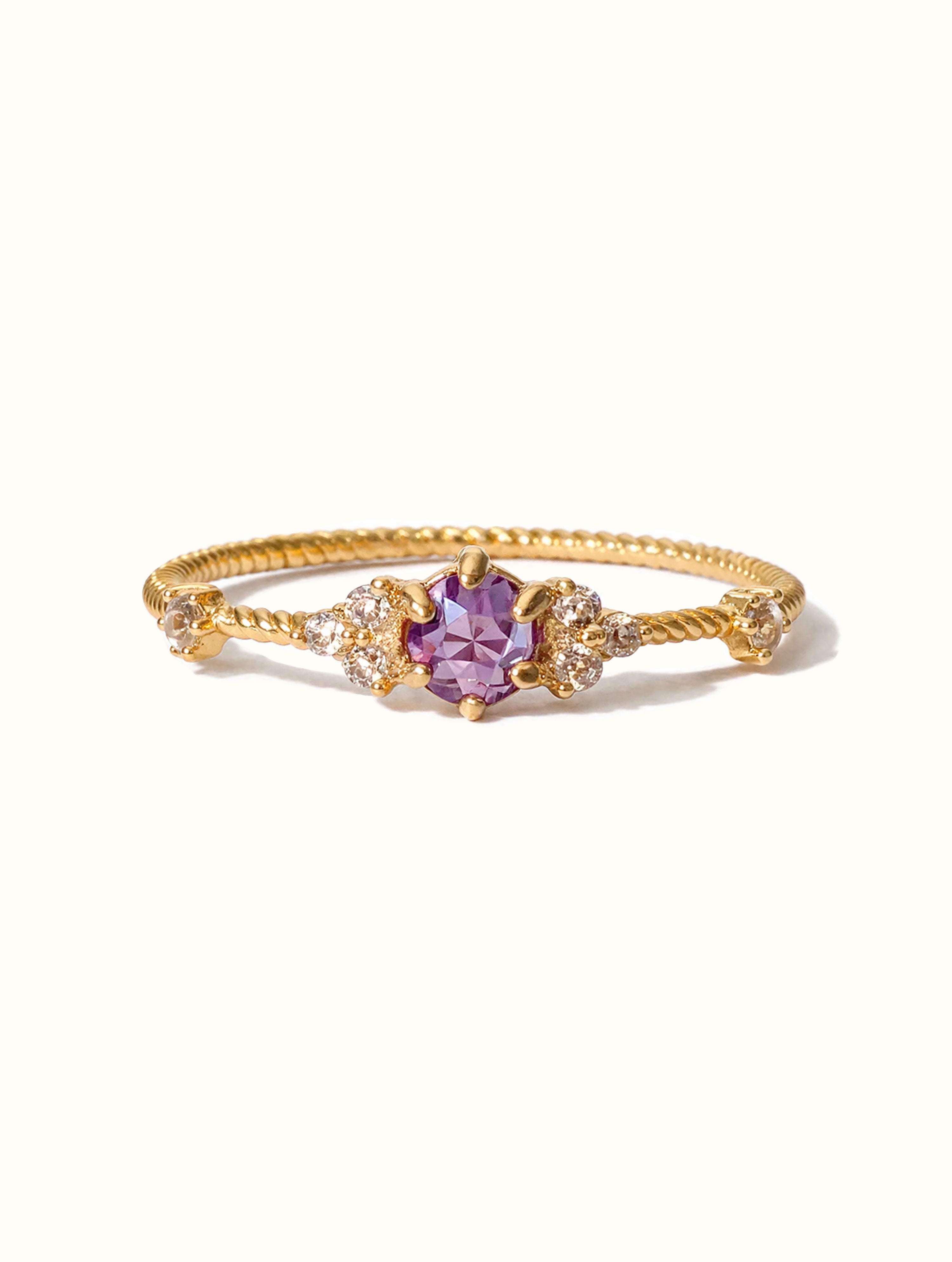 Elaina Lavender Ring