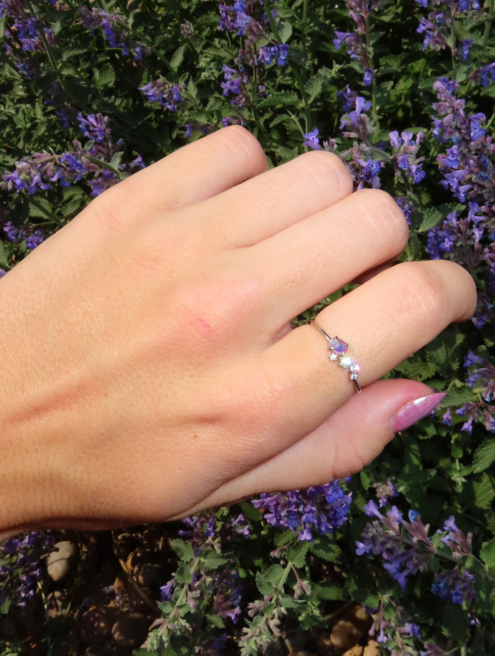 Jessica Gems Ring - Silver