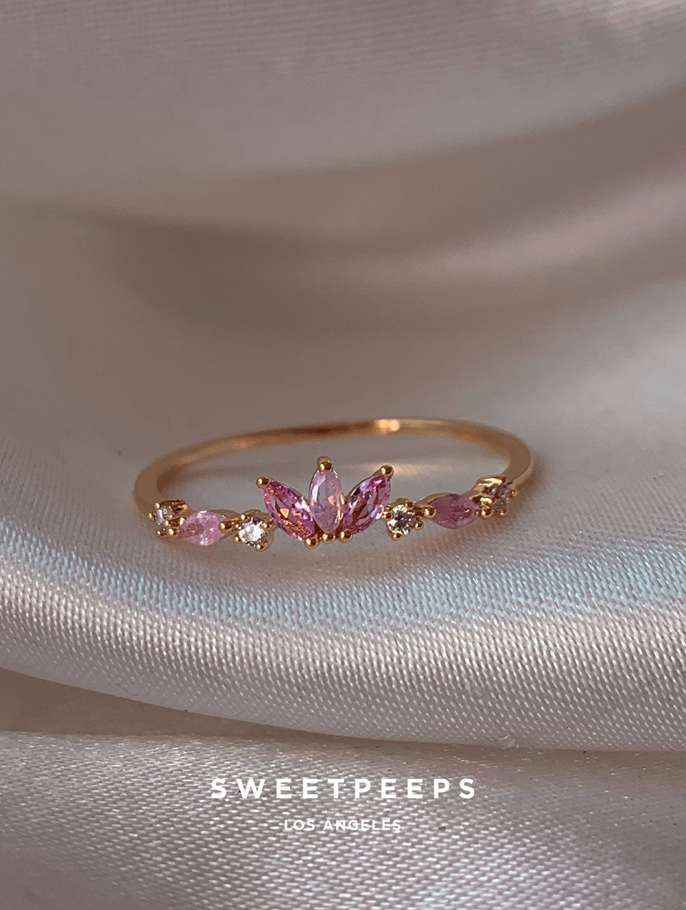Kalene Pink Pastels Ring