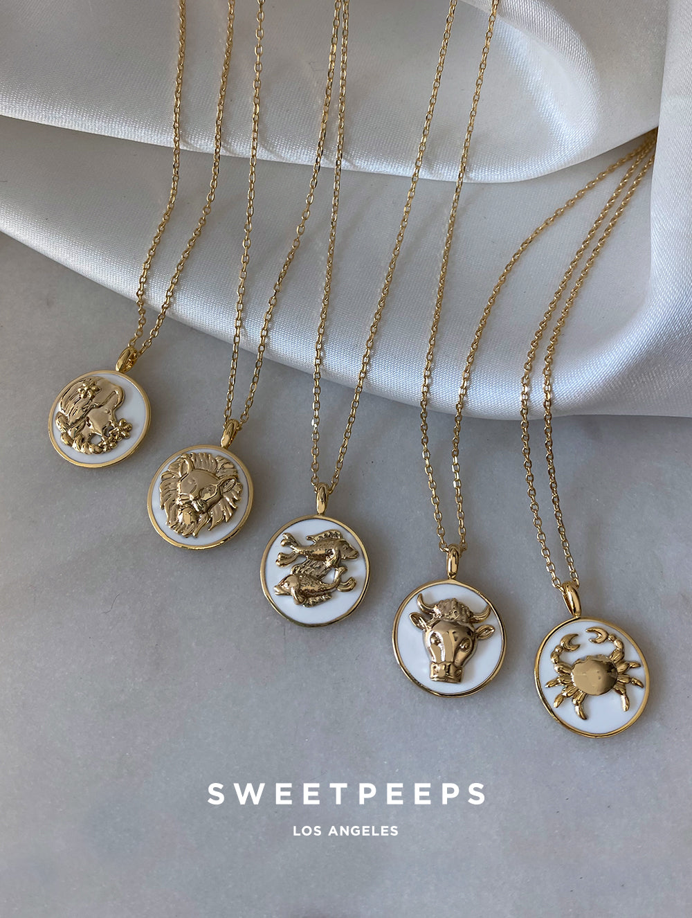 Free 18K Zodiac Necklace Necklace