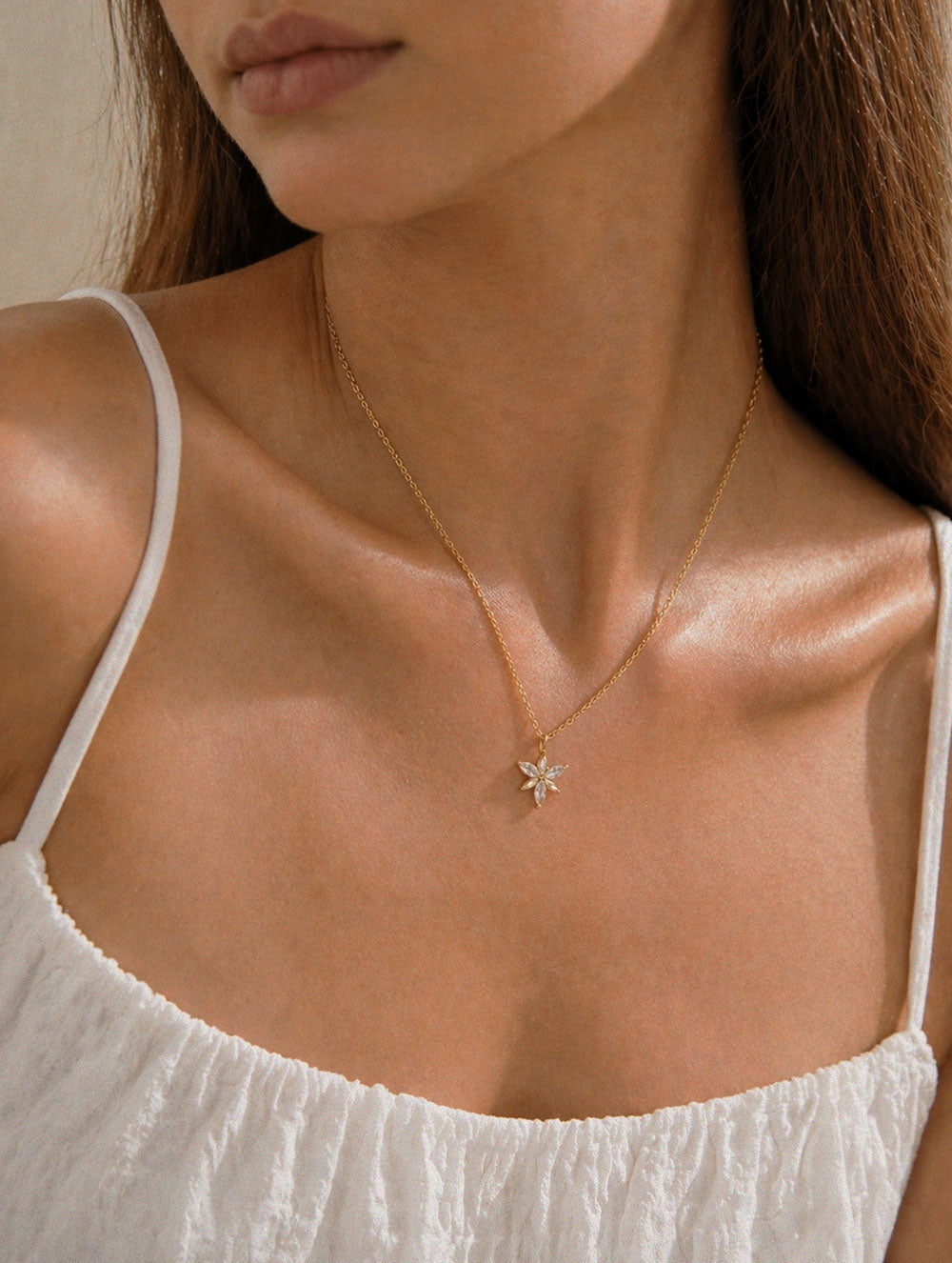 Brielle Tiny Charm Necklace