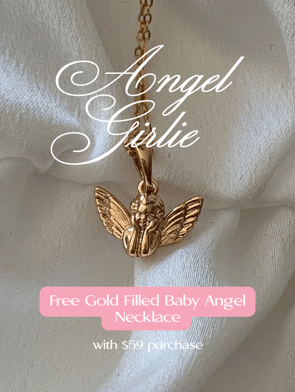 Free Gift With $59 - Baby Angel Necklace