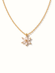 Eliza Pearl Petal Necklace