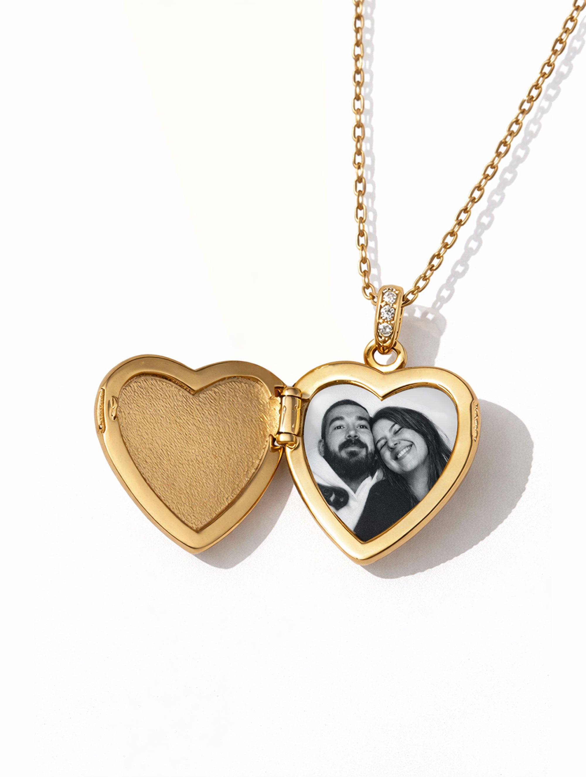 Stella Heart Locket Necklace