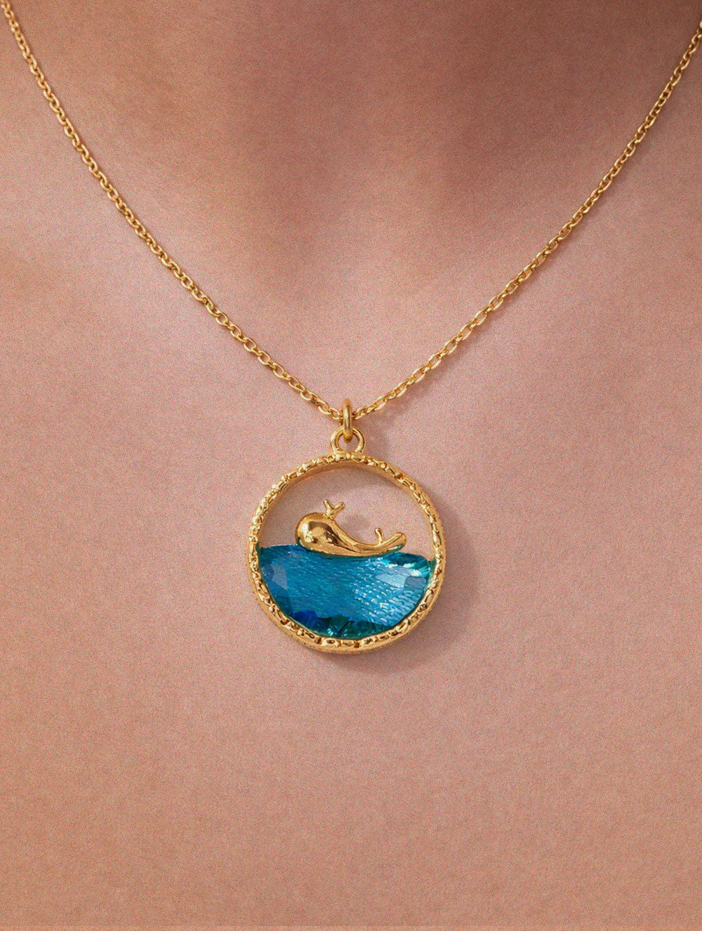 Emerie Blue Necklace