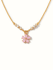 Linnea Pink Petals Necklace