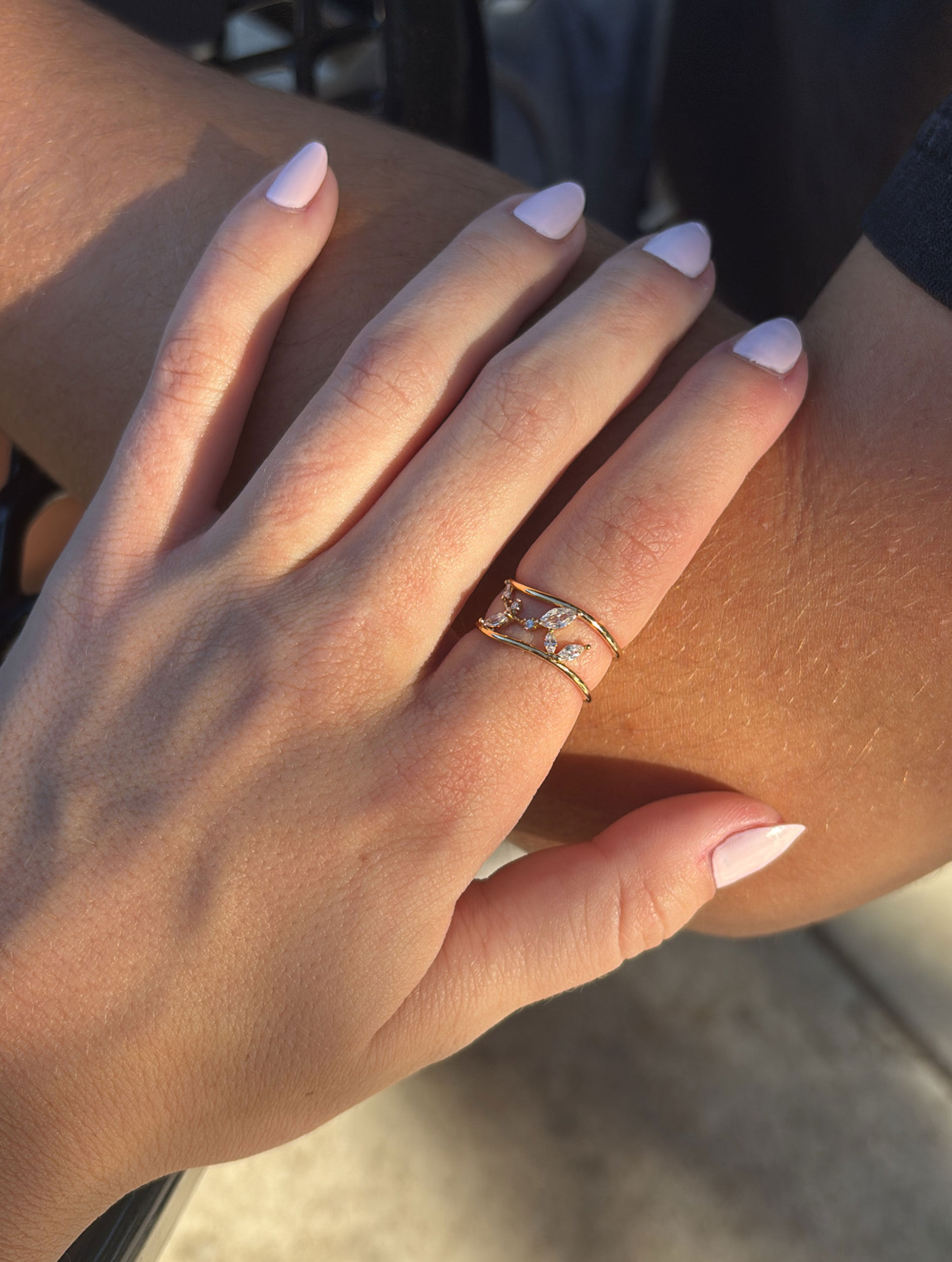 Catherine Leaves Ring