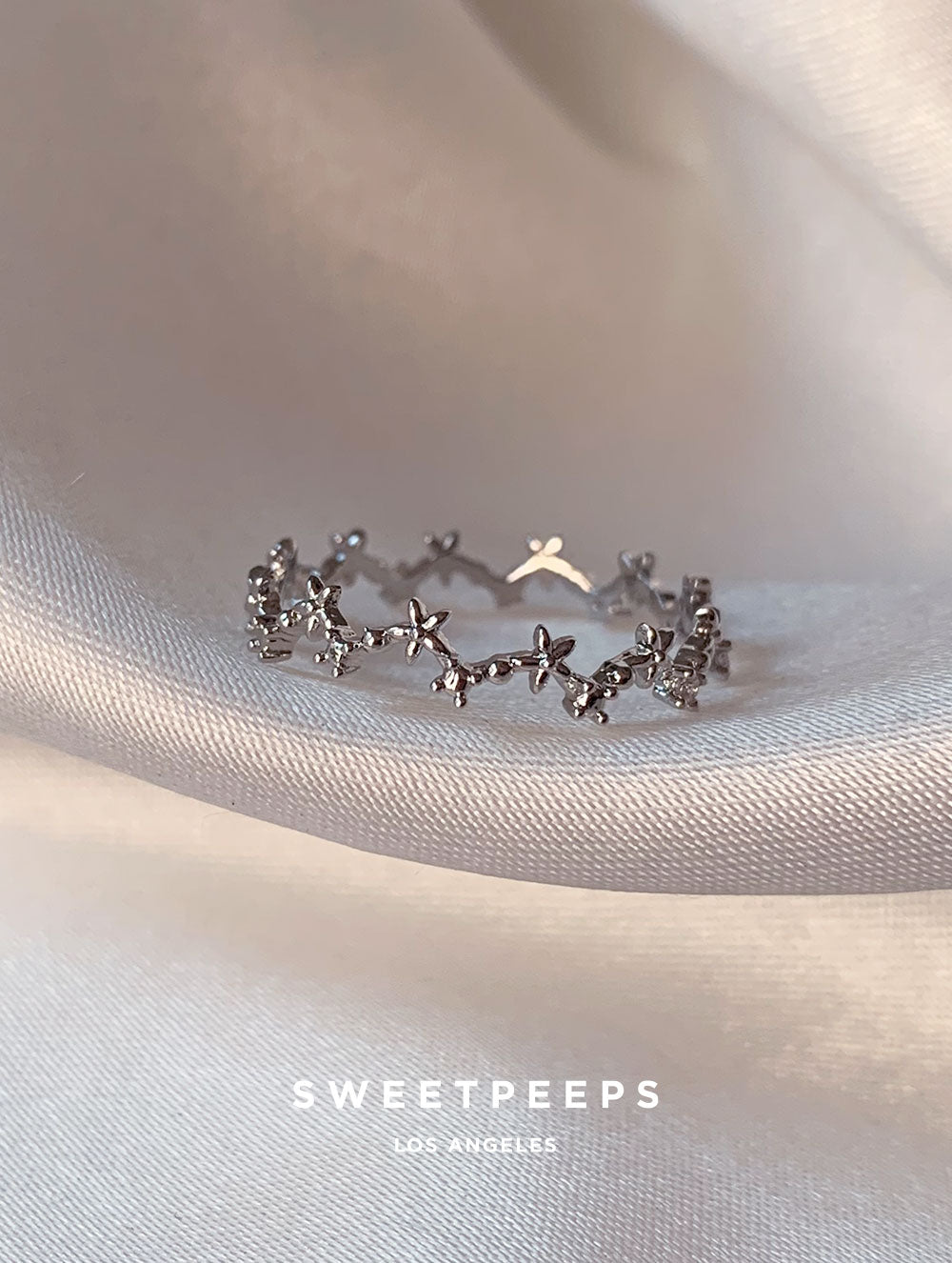 Dancing Stars Around Ring - Silver – SP Inc.