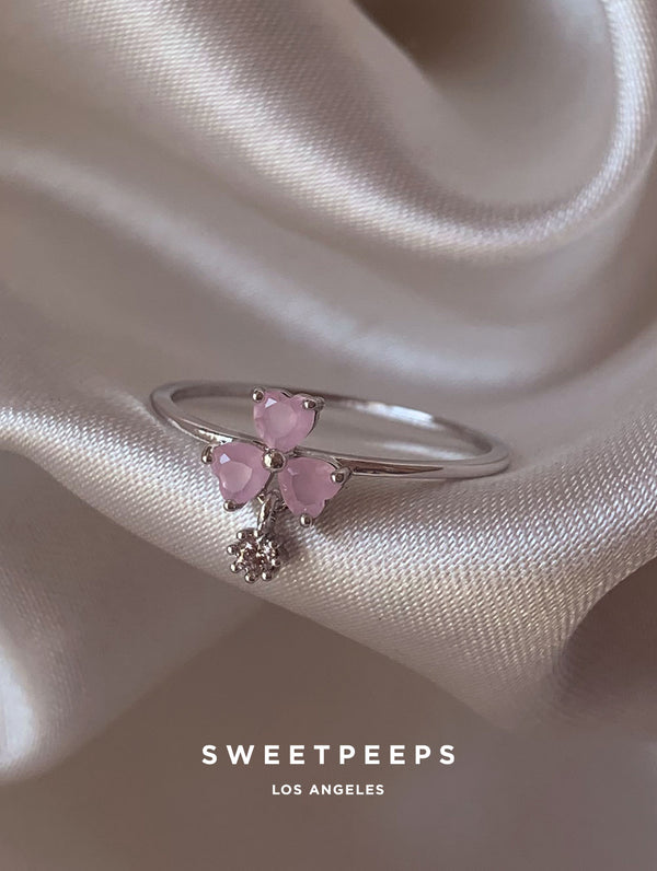Libby Clover Ring - Silver