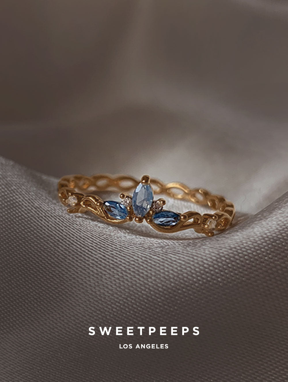Sylvia Sapphire Ring