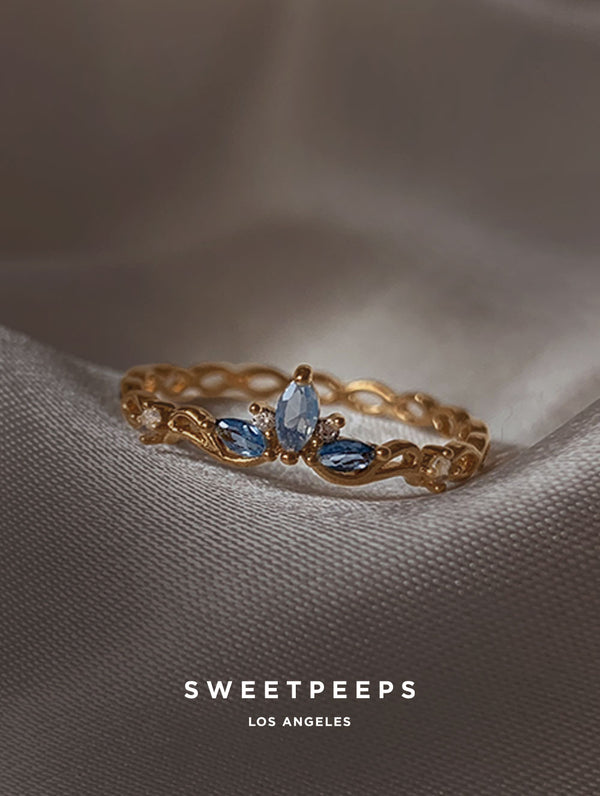 Sylvia Sapphire Ring